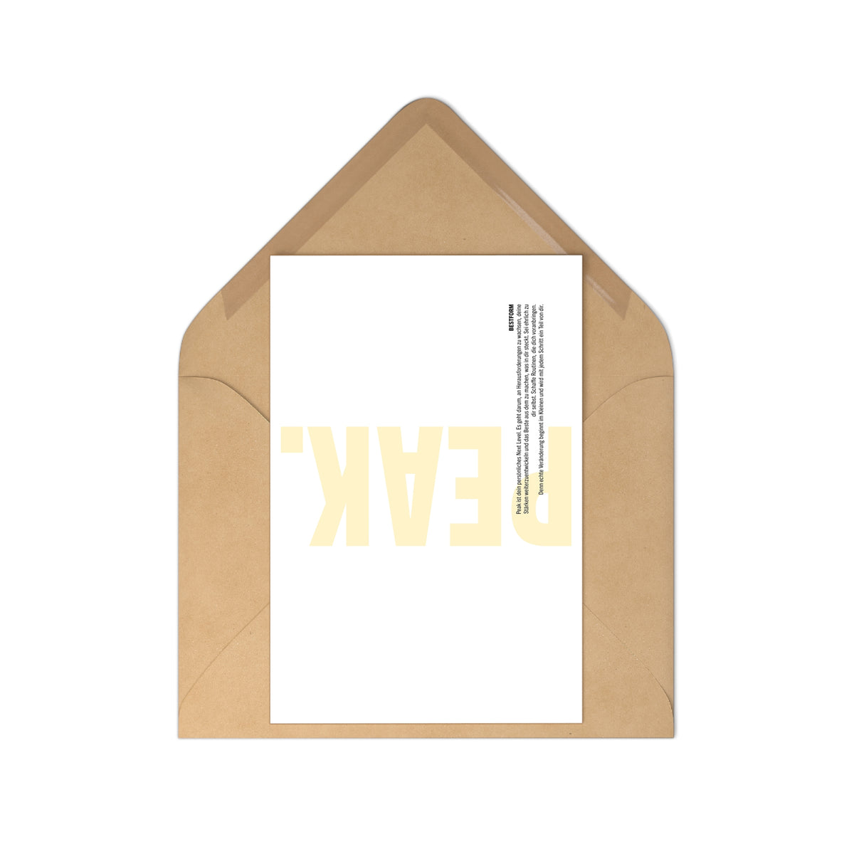 PEAK Postkarten-Set – 7 Karten