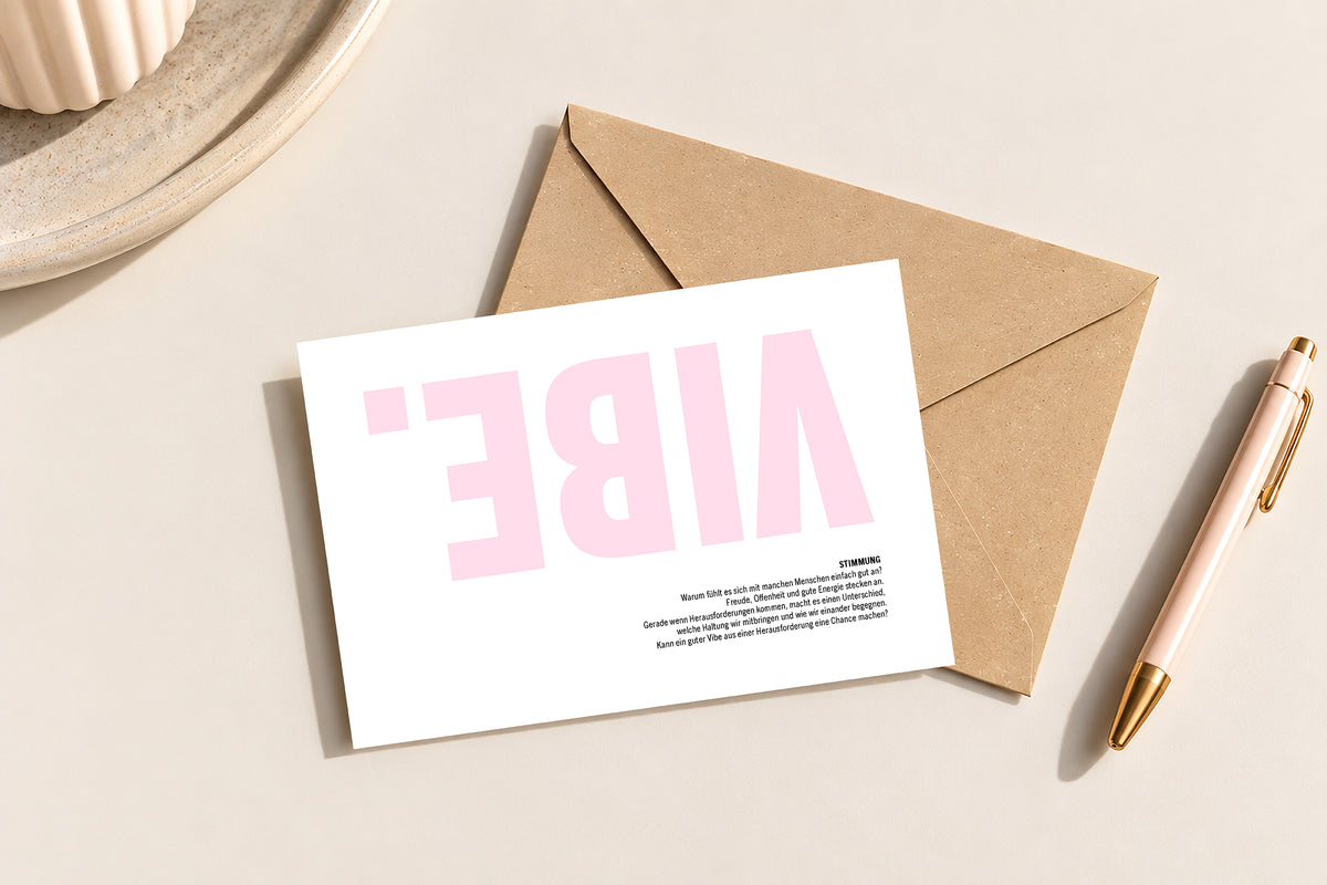 VIBE Postkarten-Set – 7 Karten