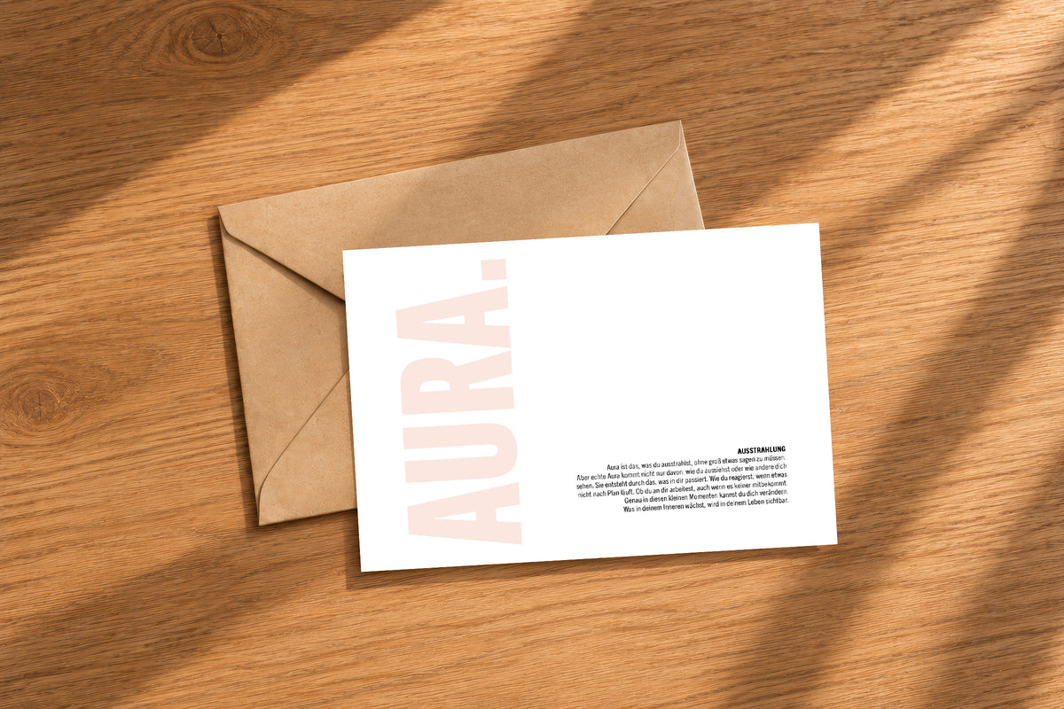 AURA Postkarten-Set – 7 Karten