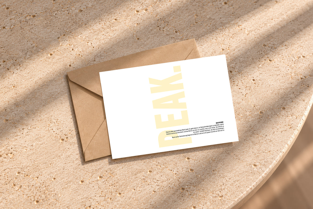 PEAK Postkarten-Set – 7 Karten