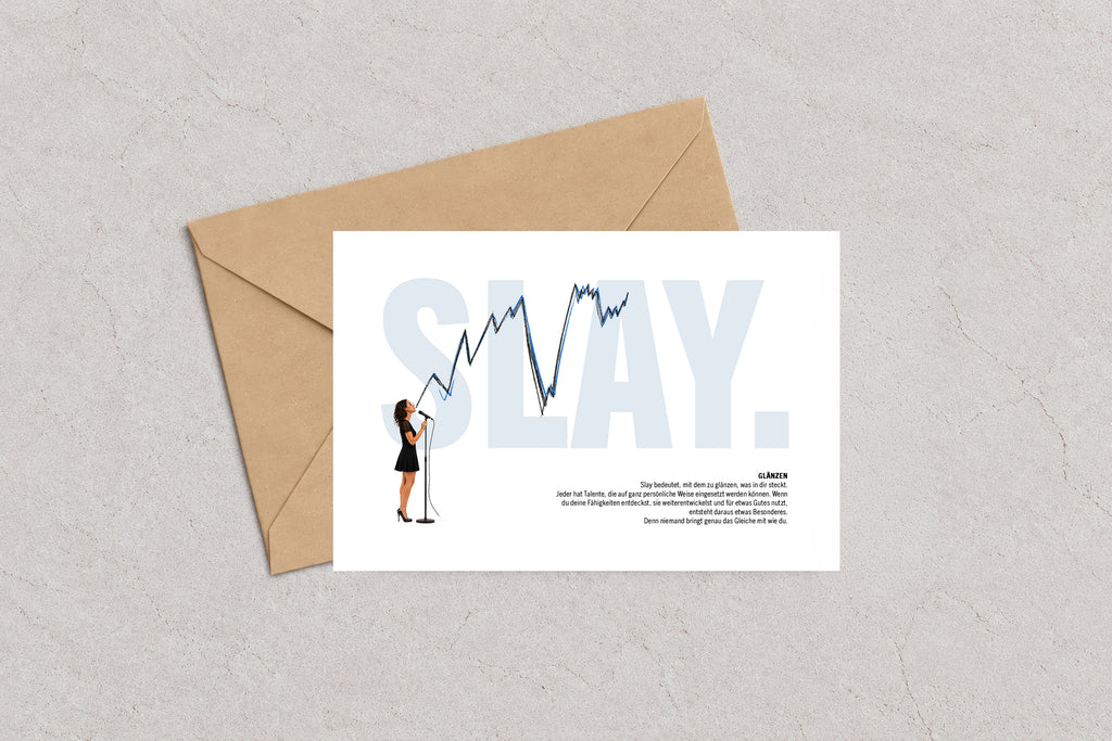 SLAY Postkarten-Set – 7 Karten