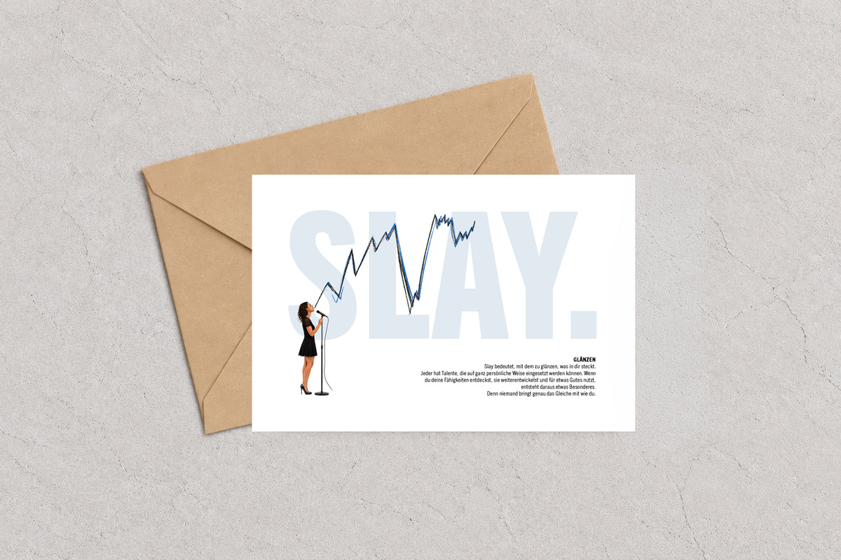SLAY Postkarten-Set – 7 Karten